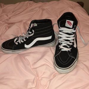 Vans high tops. Worn a hand full of times